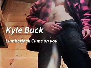 Kyle buck – Kanadalı oduncu sana boşaldı