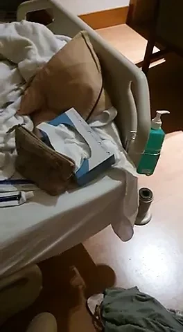 At the hospital