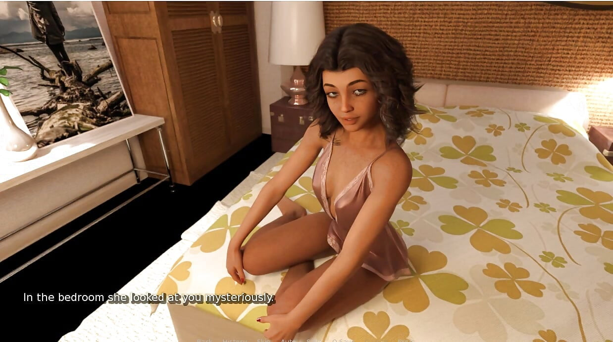 My hotwife - gameplay - juego de roles - brillante rojo - esposa intenta plug anal