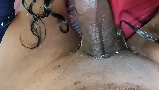 When the aunt next to her asked to move her penis, she started getting eager to her.