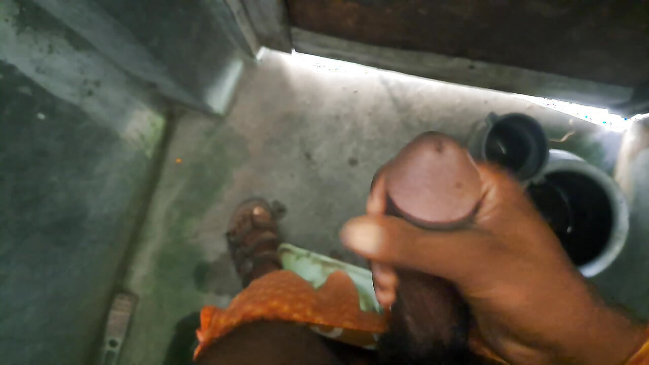 Indian Guy - young boy masterbation in bathroom