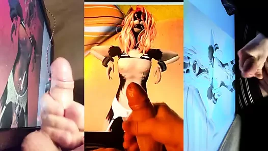 Cum Tribute to Nidielar (Second Life)