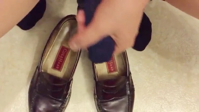 Cole Haan fuck wearing dark sheers