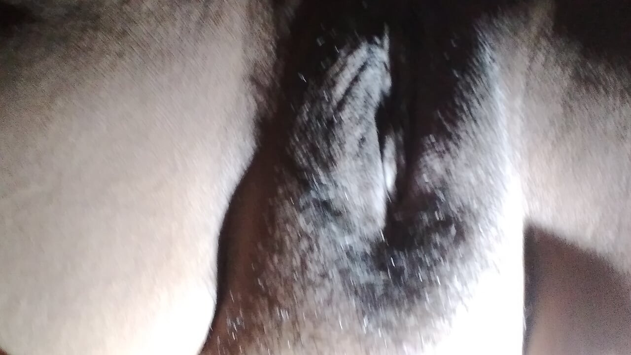 My maid showing her pussy