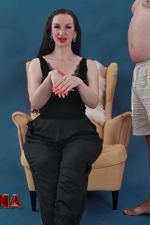Scratching My Slave with Orange Nails