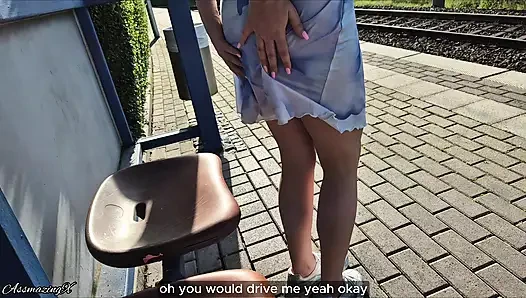 Meet this girl at the train station - what happens next?