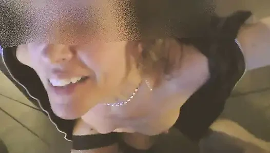 Swemature cum slut, tied, whipped, fucked, swallows cum twice