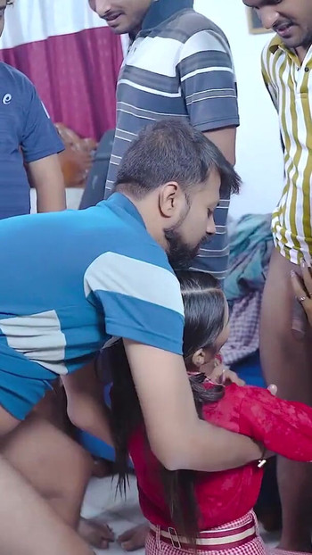 Desi Indian Horny School Girl VS All Tharki Uncles and Multiple Facial Cumshots on Her Face ( Full Movie in Hindi… | Clip 1