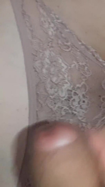 Unforgettable moment from "I jerk off to my stepmom's excited pussy"