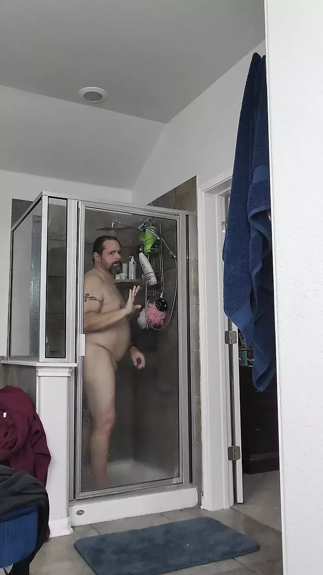 Spent valetine's day shaving my body to show strangers on the internet while the wife watched TV in the other room