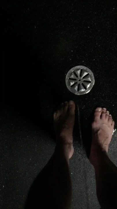 Peeing on my feet