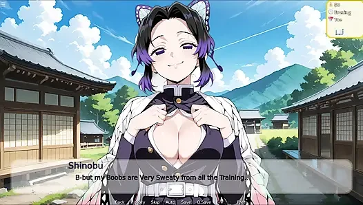 Hentai Hustle - Fucking Shinobu's Pink Pussy from Demon Slayer