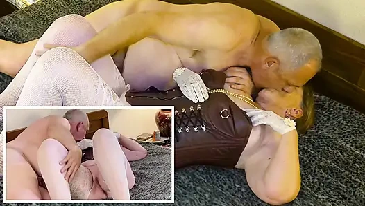 Granny Norma Jean's Fun Fucking Date Night & Creampie 9125CAMS245M