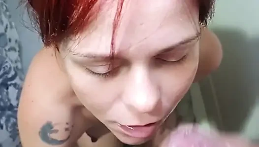 Рыжая Кам-модель Доказывает, Что Она - Королева Глубокой Глотки