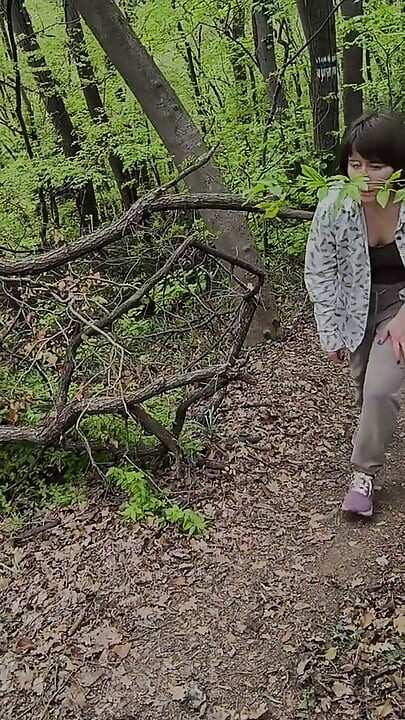 Pee Beauty in the Forest