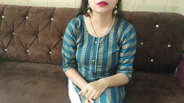 Step brother romance flirt with hot step sister and Real Orgasm During Hard Fucking in Hindi
