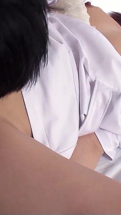 Unforgettable moment from "Asian Petite Teen Nurse seduce to Old Young Creampie Fuck by Patient in Uncensored Japan JAV Porn"