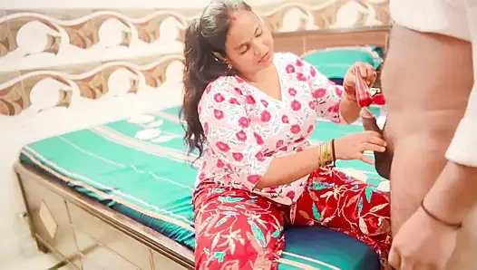 All-Night Passionate Session: Intense Desi Chudai with Hindi Audio