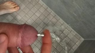 Peeing with sound in my dick