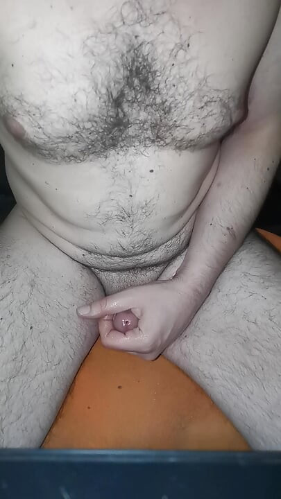 Full body, front view, hard af... nothing better to do... edging and cumming hard af