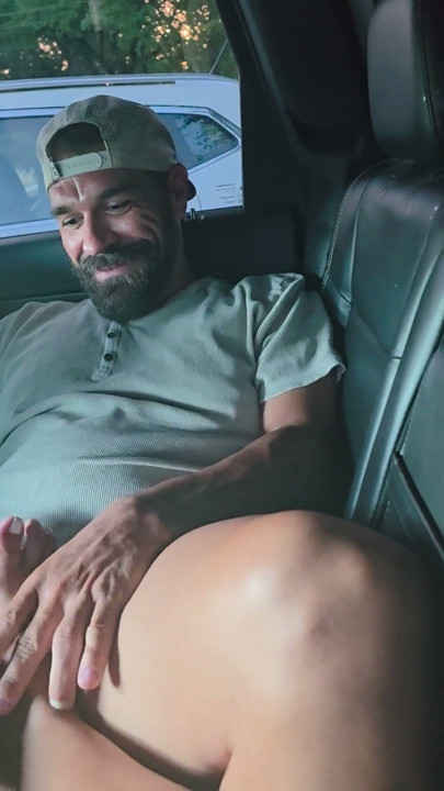 Latina Foot Worship and Cum Shot in Car | Clip 1