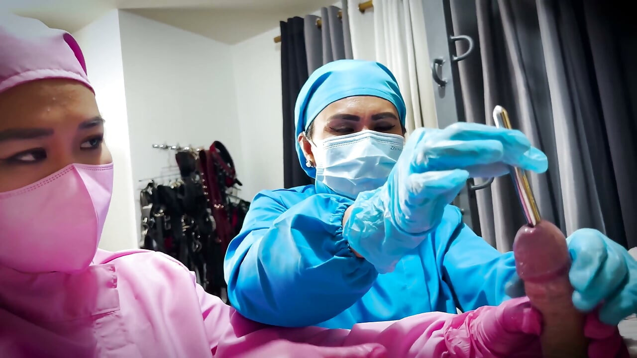 Mummified and Tormented by 2 Cruel Nurses