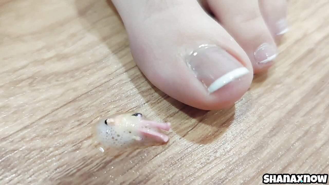 Tiny Man Is Punished Female Domination Giant Foot Fetish