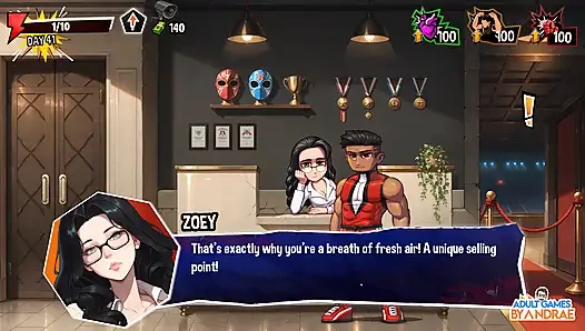 EP4: Победив Crusher с внутренним навыком - Фембой Фута мания