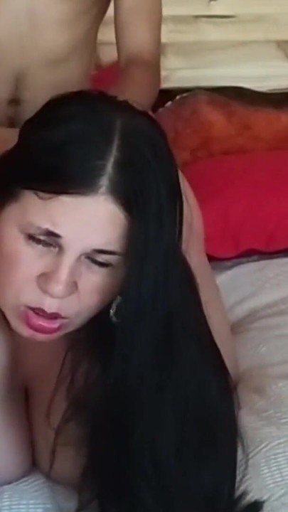 Iconic moment from "Milf Stepmom BBW Fucking Stepson Real Taboo"