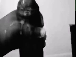 MY BIG BLACK COCK CUMMING