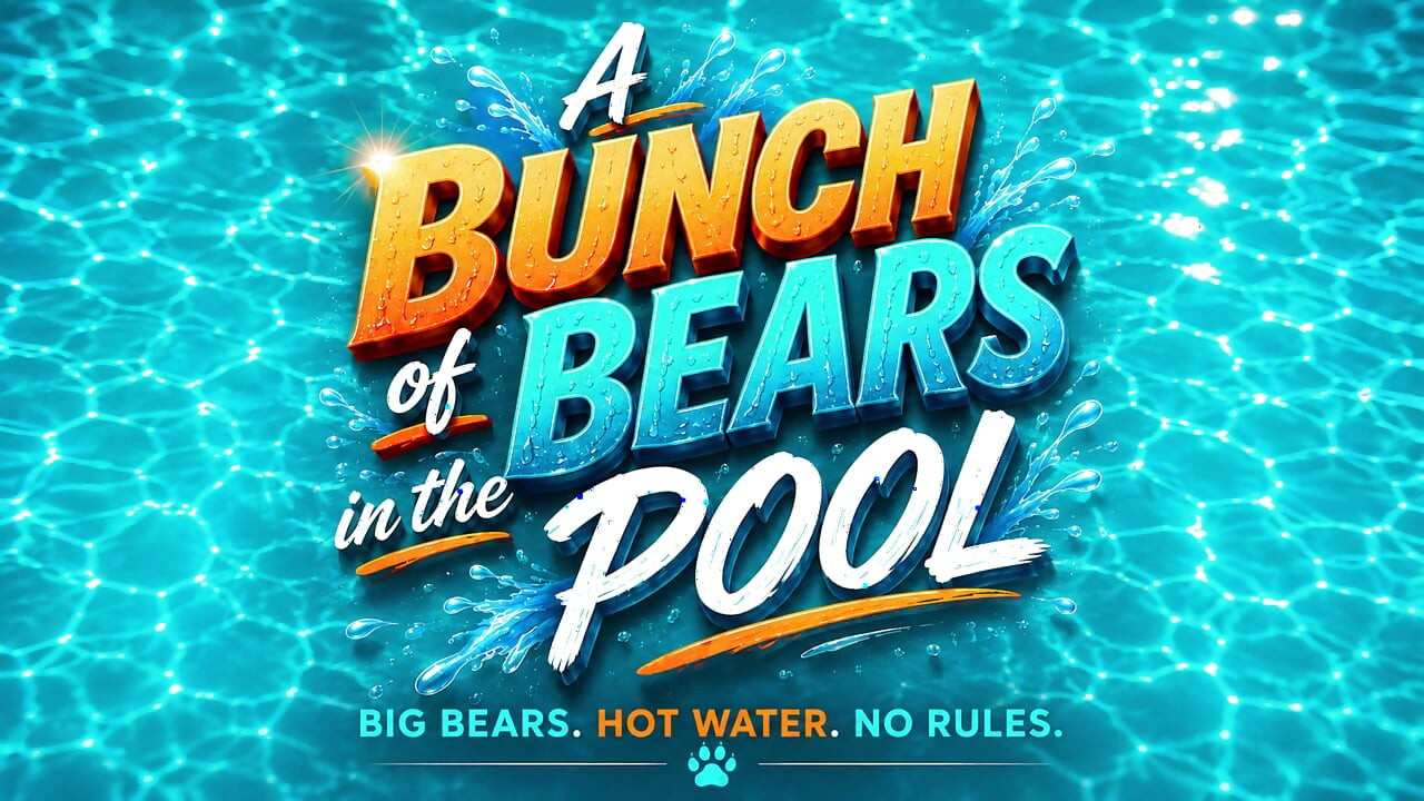 A Bunch of Bears in the Pool
