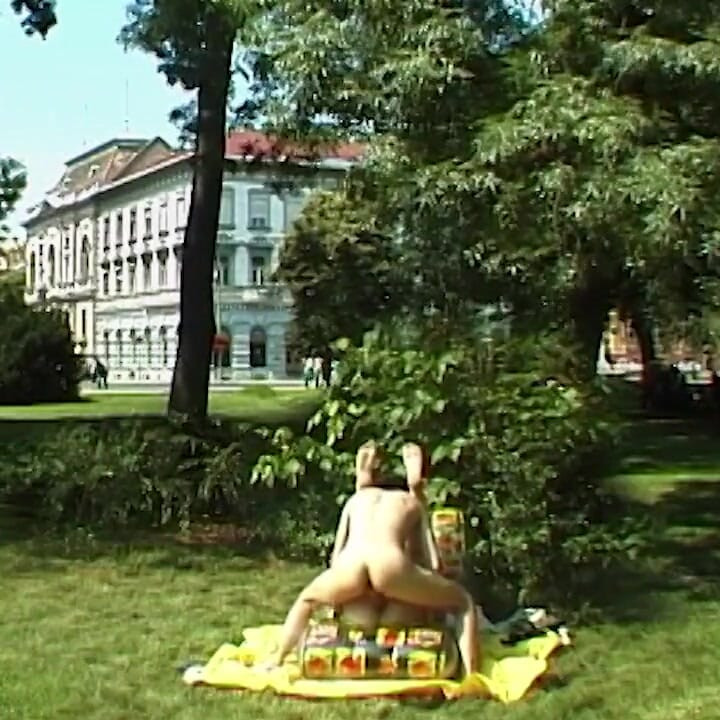 Wild anal at the park