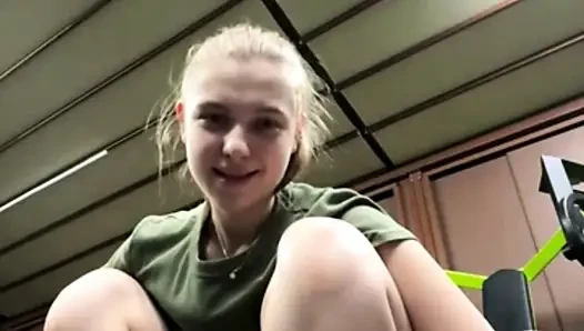 Hardcore public gym fucking with jucielussie