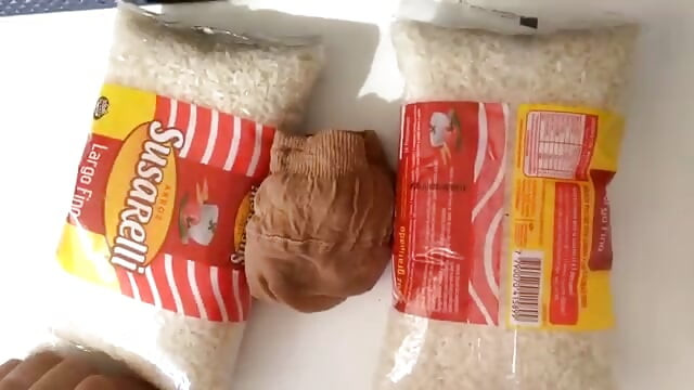How he put my tits together at home !!