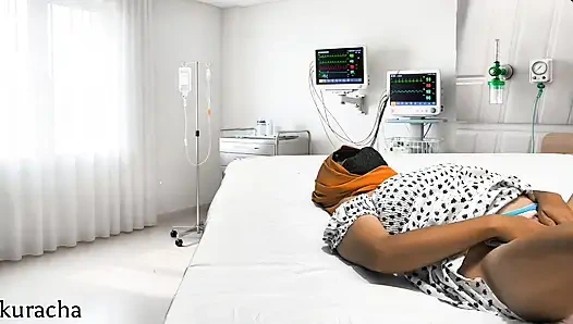 Hijab Step Sister feels her self she needs a sex when she was alone