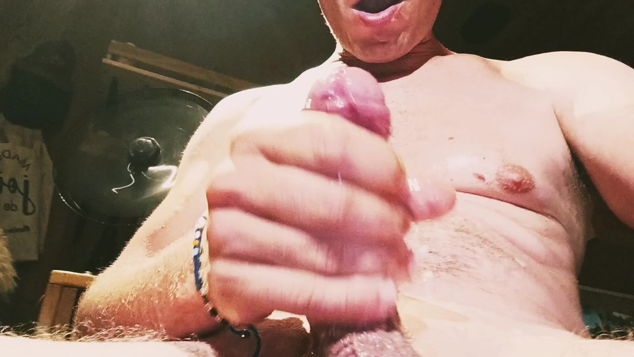 Cumming on my body and mouth