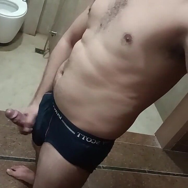 Hotel Room Sexy Boy Huge Cock Masturbation
