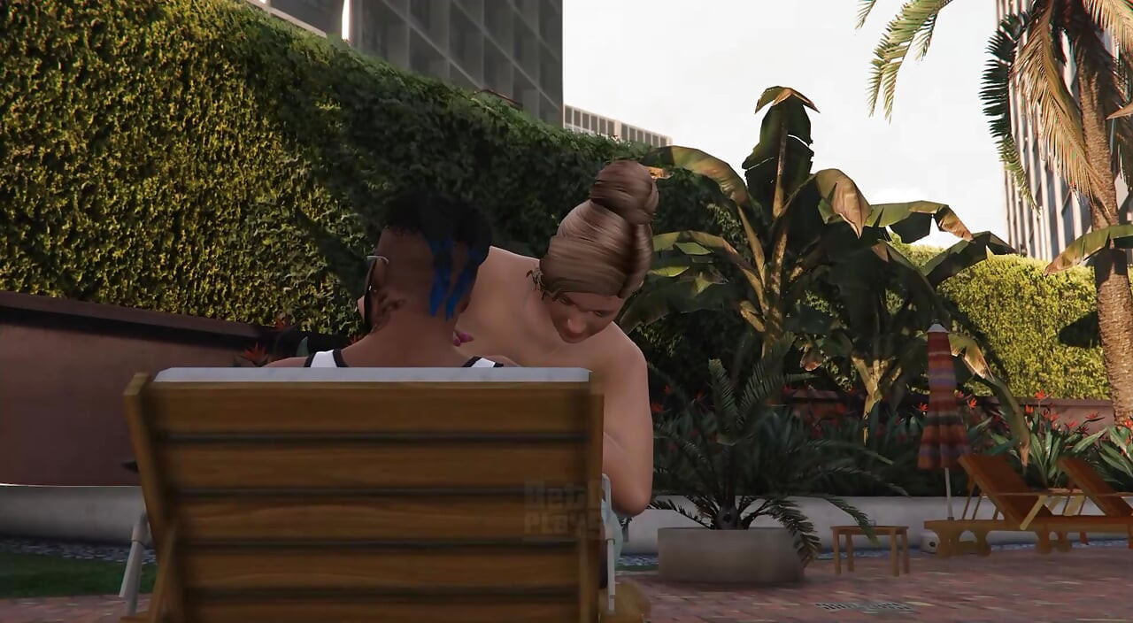 Gta 5 - Franklin y Amanda - película completa de 35 minutos en la casa de Michael