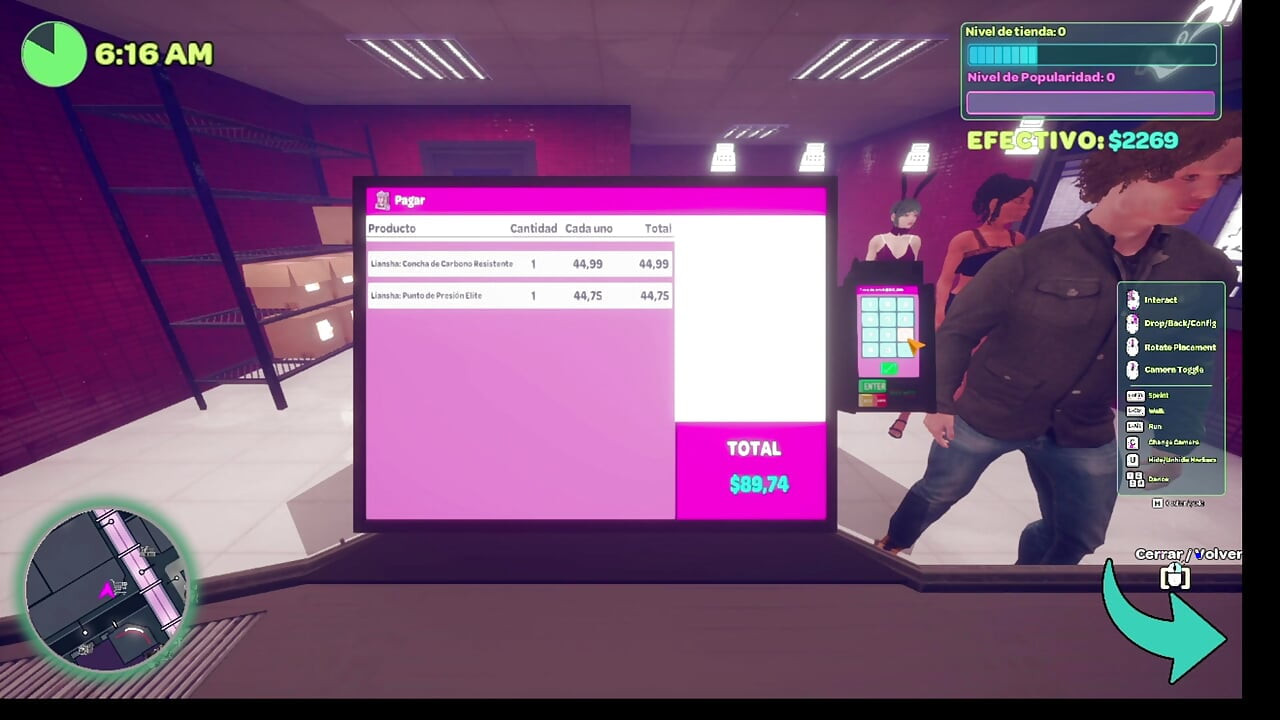 O nouă zi să te răsfăț -Sex Shop Simulator fete păcătoase