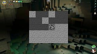 Minecraft horny craft (Shadik) - parte 47-49 - corrida de sandía por loveskysan69