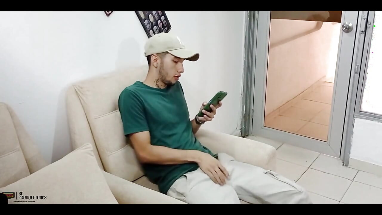 I Find My Horny Stepson Masturbating and I Help Him - Full Story