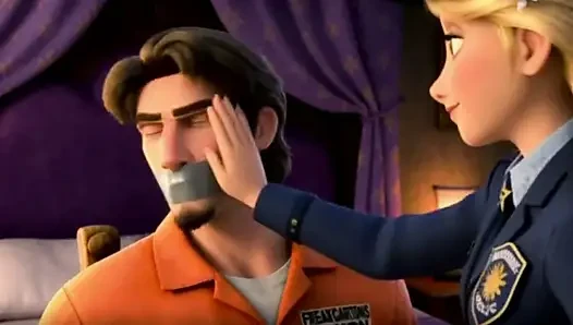Flynn Rider's Innocent Encounter: Rapunzel's First Blowjob Dream