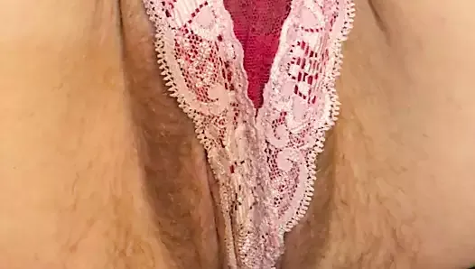 Sexy Panty and Hairy Pussy Show With American Milf 33