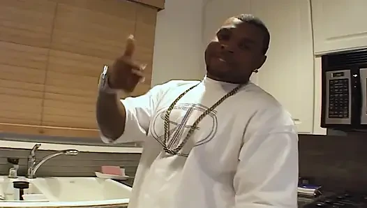 Reife brünette BBC halsfick tropfende, schlampige sauerei