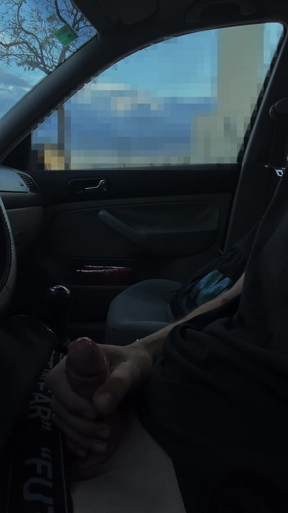 Memorable moment from "Masturbating in My Parked Car While People Walk By - Public Outdoor Risky Real Caught"