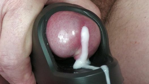 Cumshot with Arc Wave Mastubator