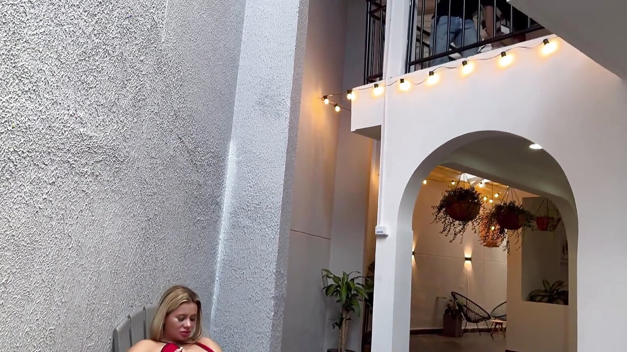 My Husband Is Not Here and My Stepson Is Your Best Friend! I Fuck Blonde Stepmom in Interracial Sex!