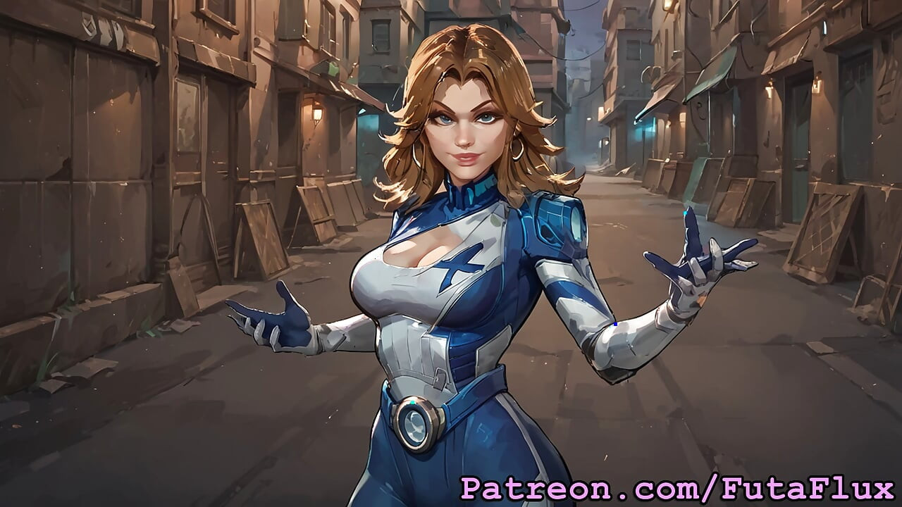 Futanari Nevidljiva Žena - Dr. Sue Storm