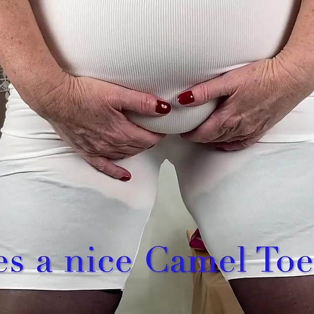 Tante Sandra Trägt Einen Weichen Hüftgürtel