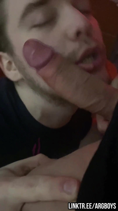 Sweaty College Neighbor gets Face Fucked & Cum on Ass after GYM | Clip 1
